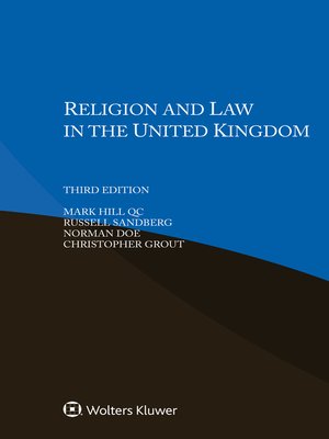 cover image of Religion and Law in the United Kingdom